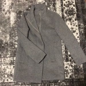 J Crew Factory City Coat NWOT Grey size 6 Womens